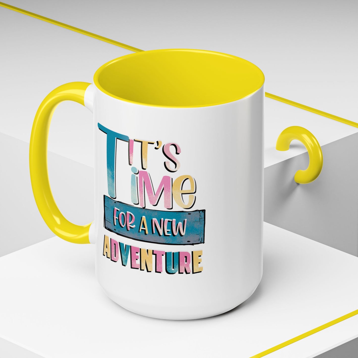 Adventure Mug - It's Time For A New Adventure