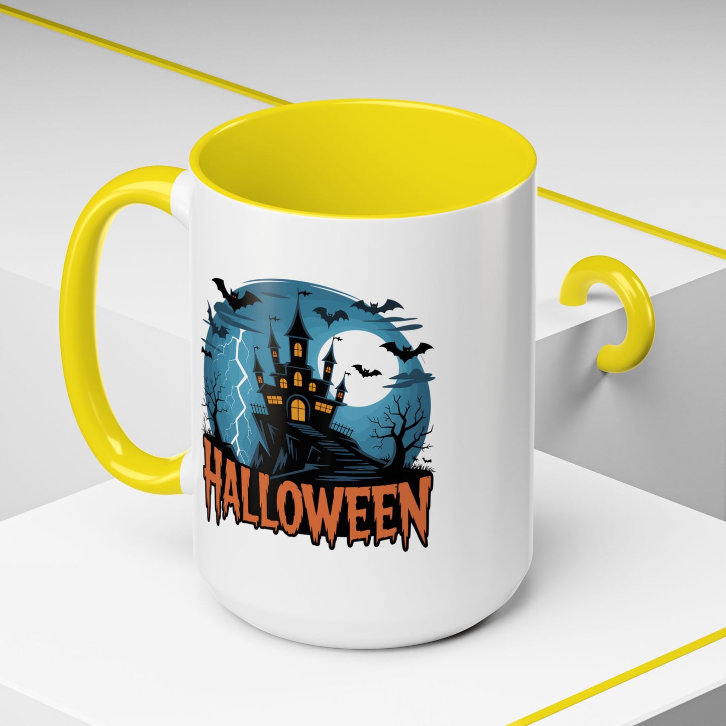 Halloween Mug - Halloween Haunted House