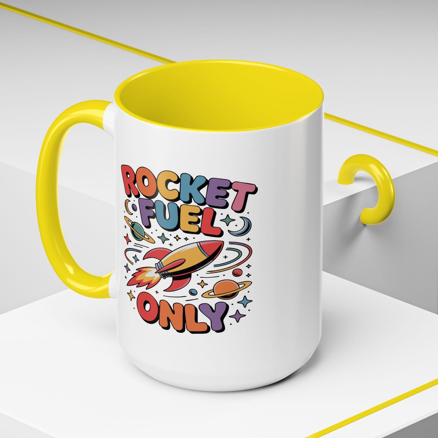 Office Mug - Rocket Fuel Only