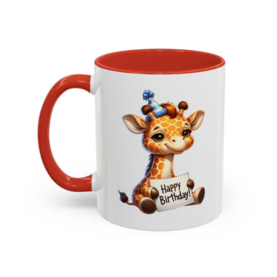 Birthday Mug - Giraffe Clipart