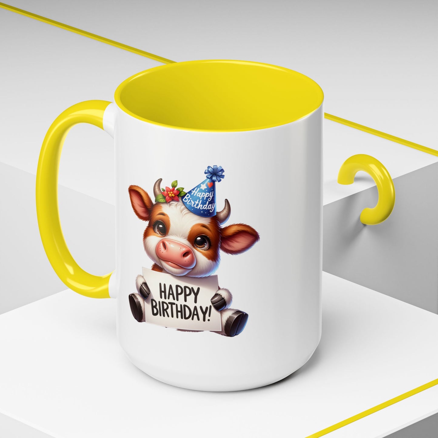 Birthday Mug - Cow Clipart