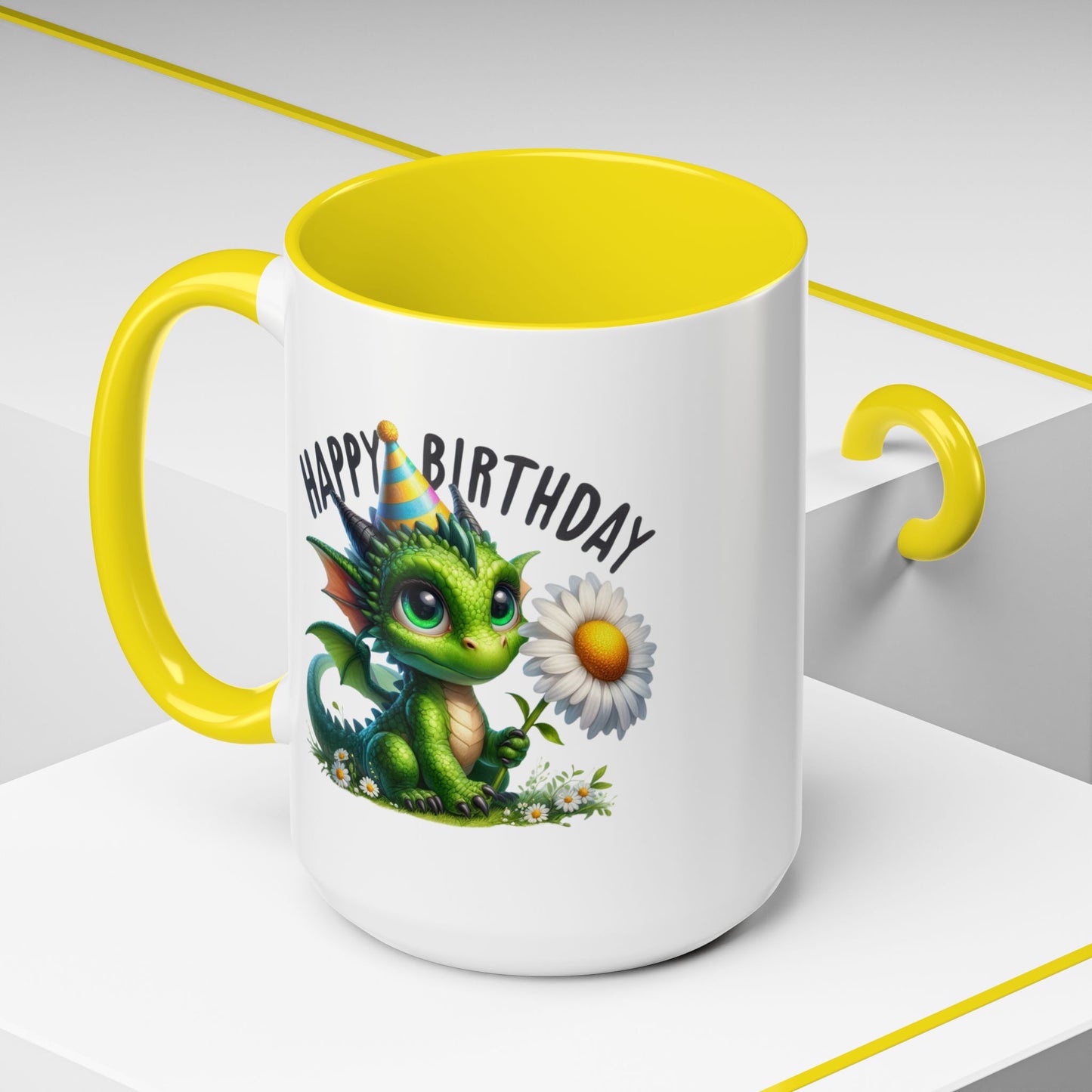 Birthday Mug - Dragon Clipart