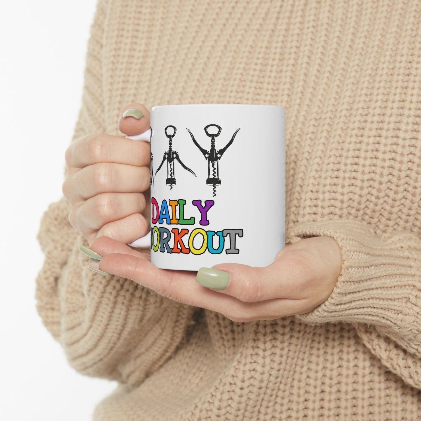 Humor Mug - Daily Workout