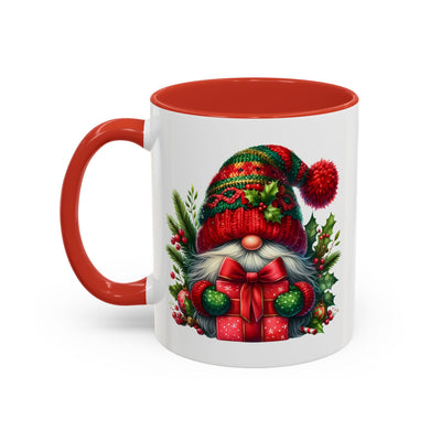 Christmas Mug - Gnome with Wrapped Present