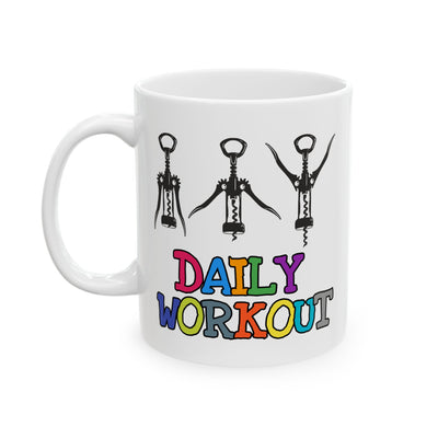 Humor Mug - Daily Workout