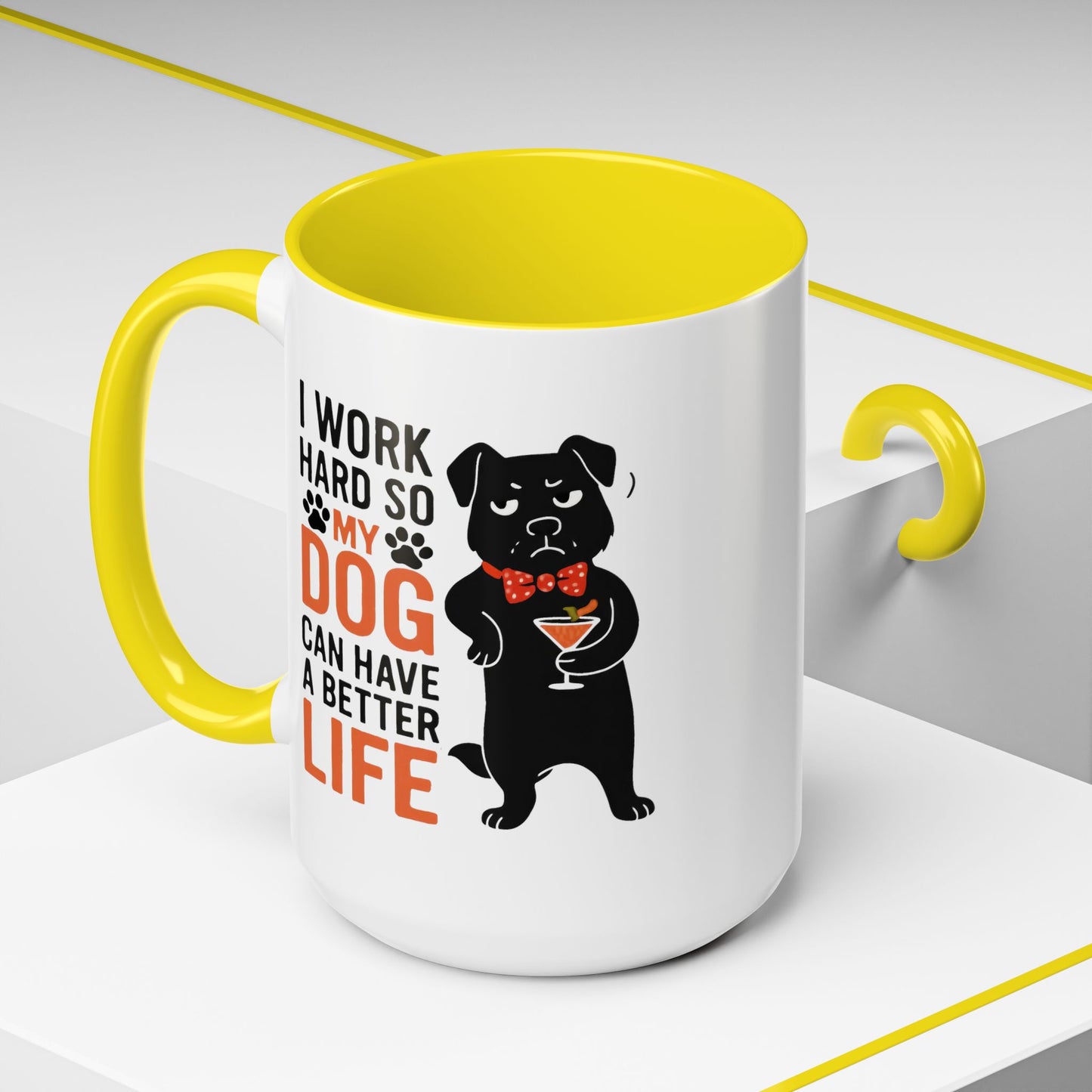 Animal Mug - I Work Hard So My Dog