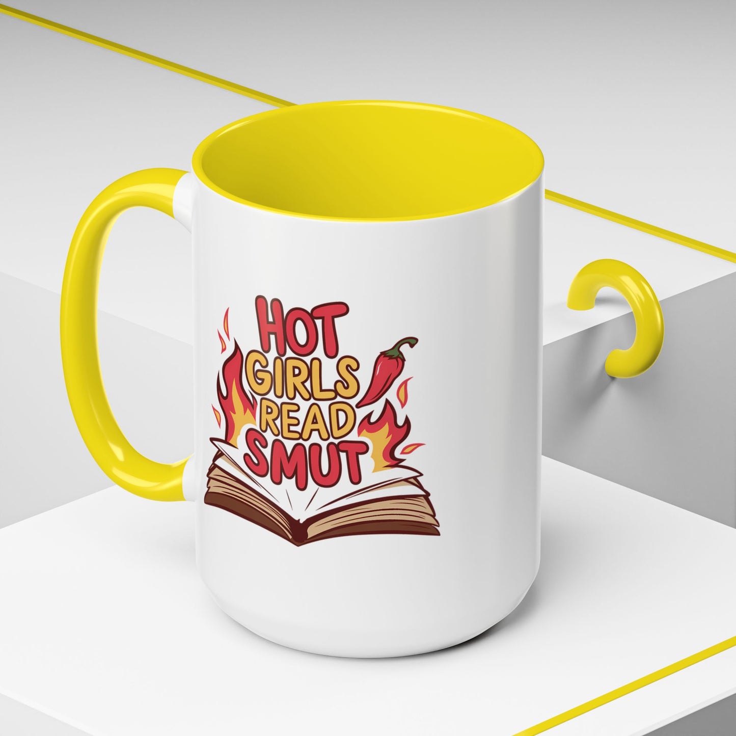 Adult Mug - Hot Girls Read Smut