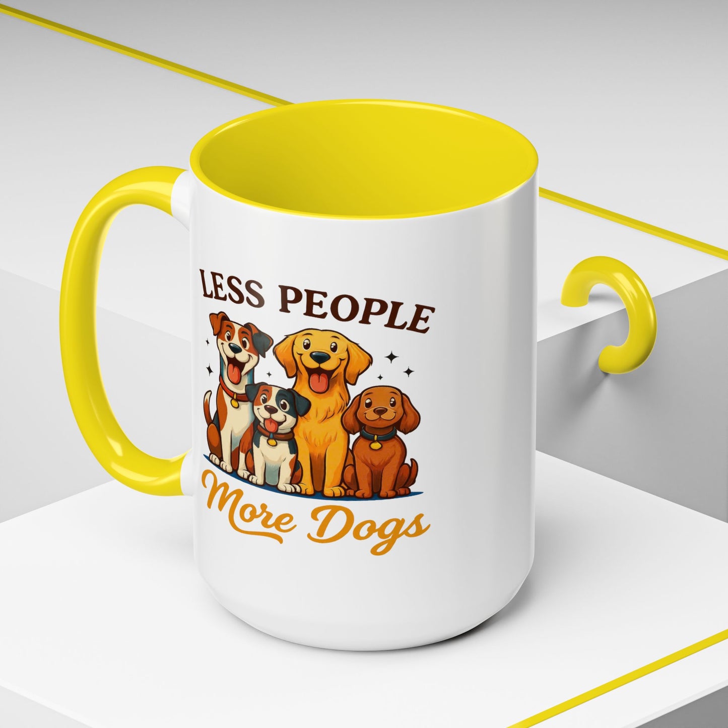 Animal Mug - Less People More Dogs