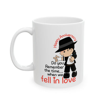 Anniversary Mug - Do You Remember The Time We Fell In Love