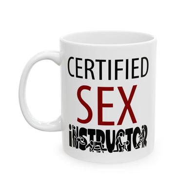Adult Mug - Certified Sex Instructor