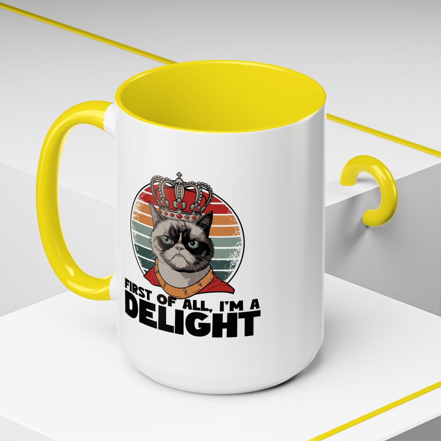 Animal Mug - First of All I'm a Delight
