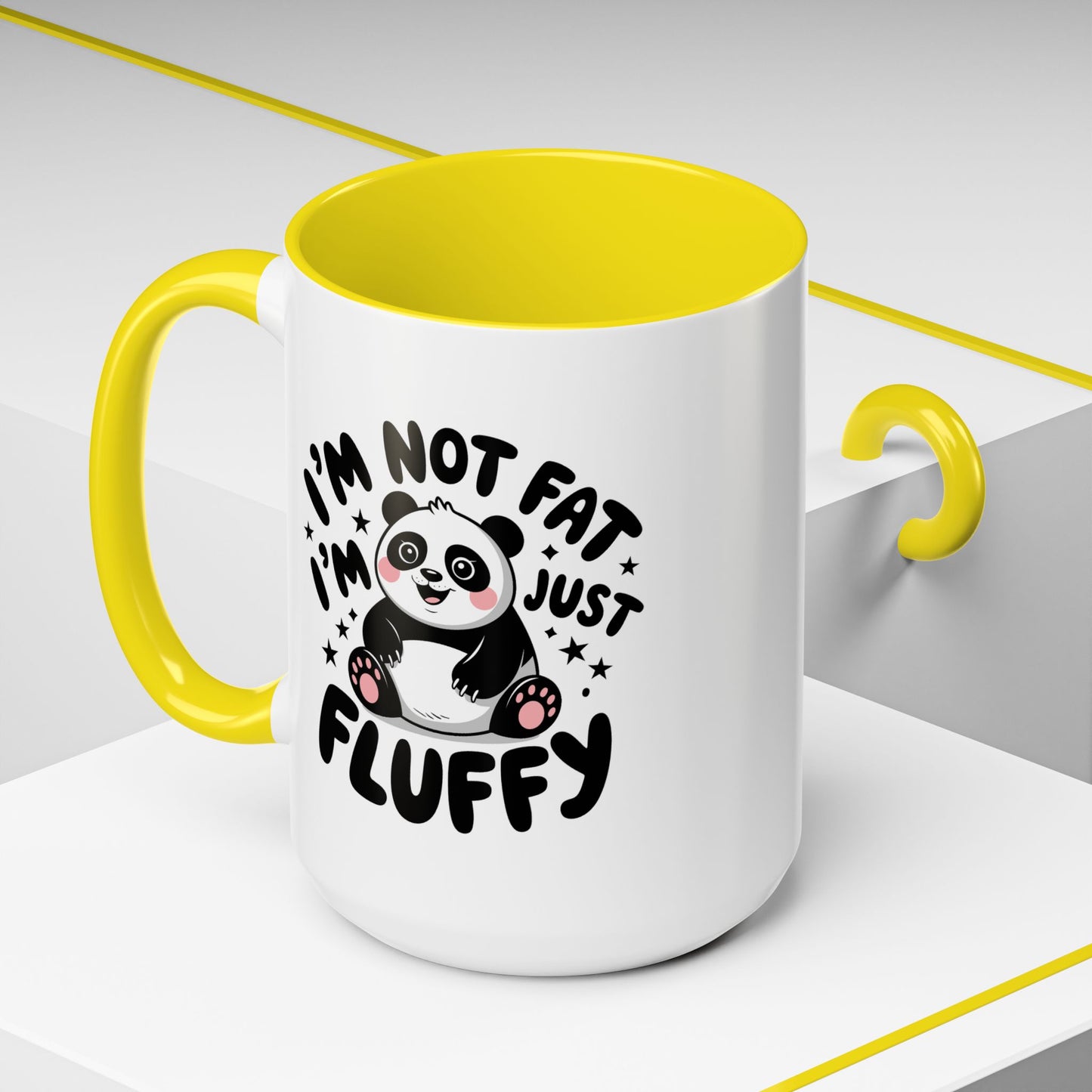 Humor Mug - I'm Not Fat I'm Just Fluffy