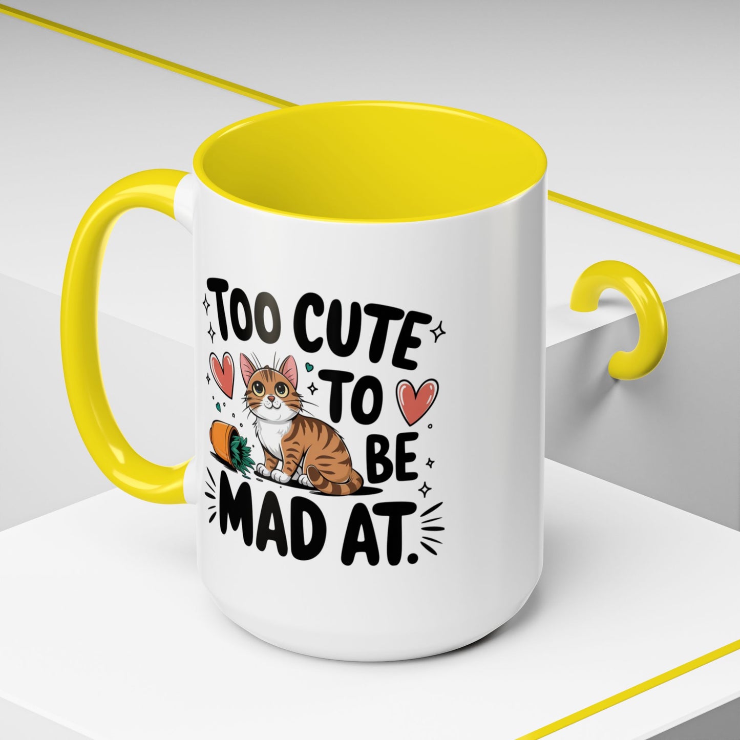 Animal Mug - Too Cute To Be Mad At