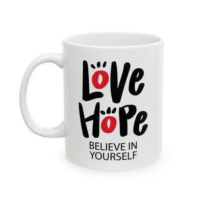 Wellness Mug - Love Hope Believe