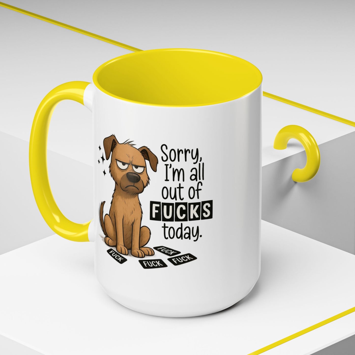 Adult Mug - Sorry I'm All Out of Fucks