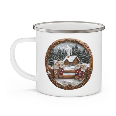 Christmas Mug - Christmas Snow Covered House