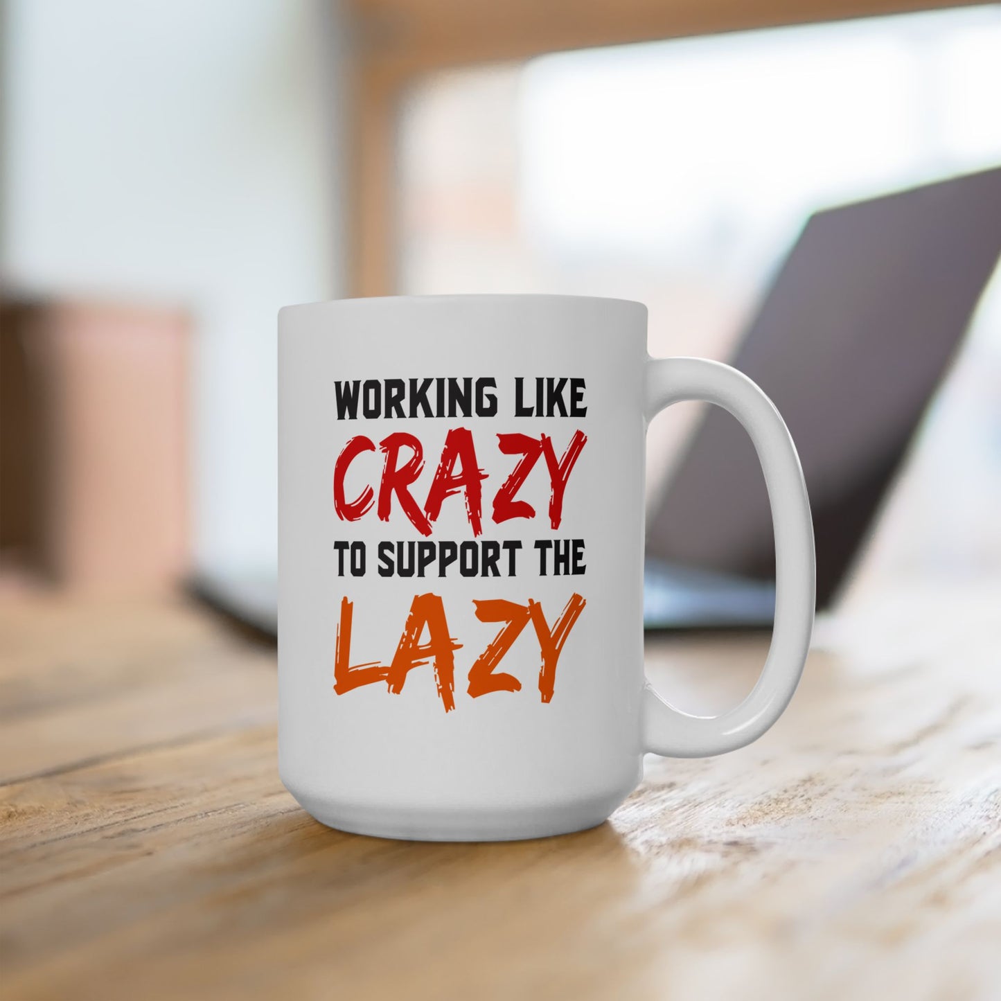 Office Mug - Working Like Crazy