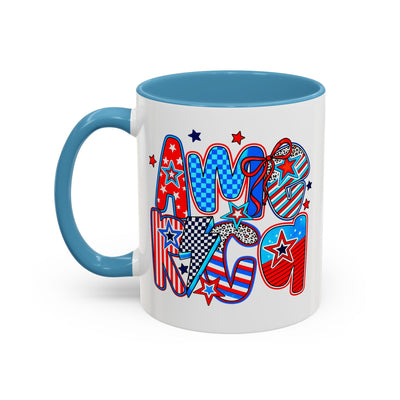 4th of July Mug - Retro America Coquette