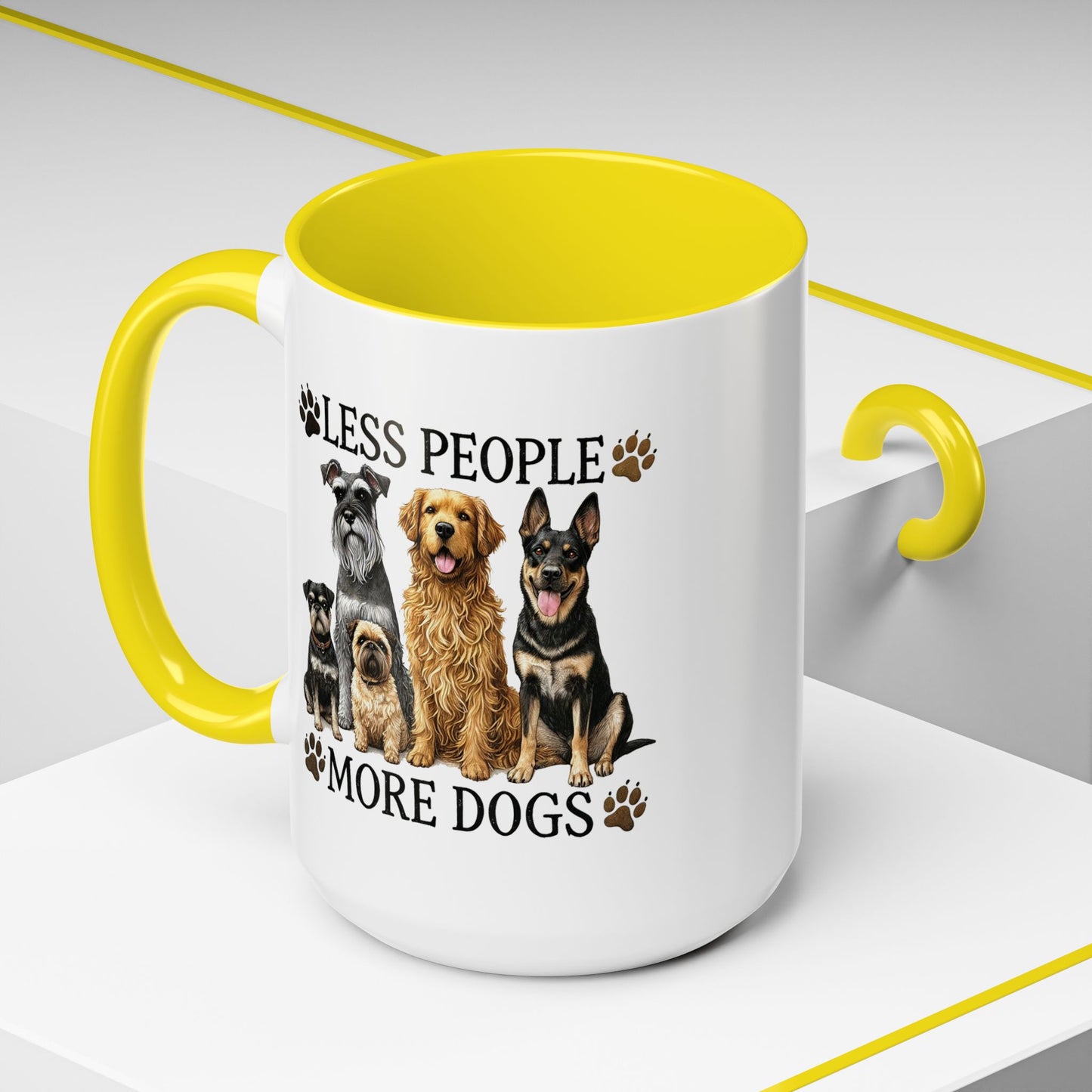 Animal Mug - Less People More Dogs