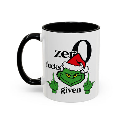 Adult Mug - Zero Fucks Given Grinch