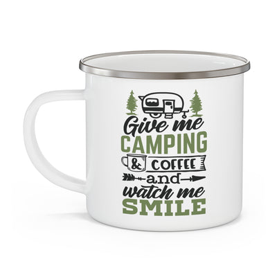 Adventure Mug - Give Me Camping & Coffee