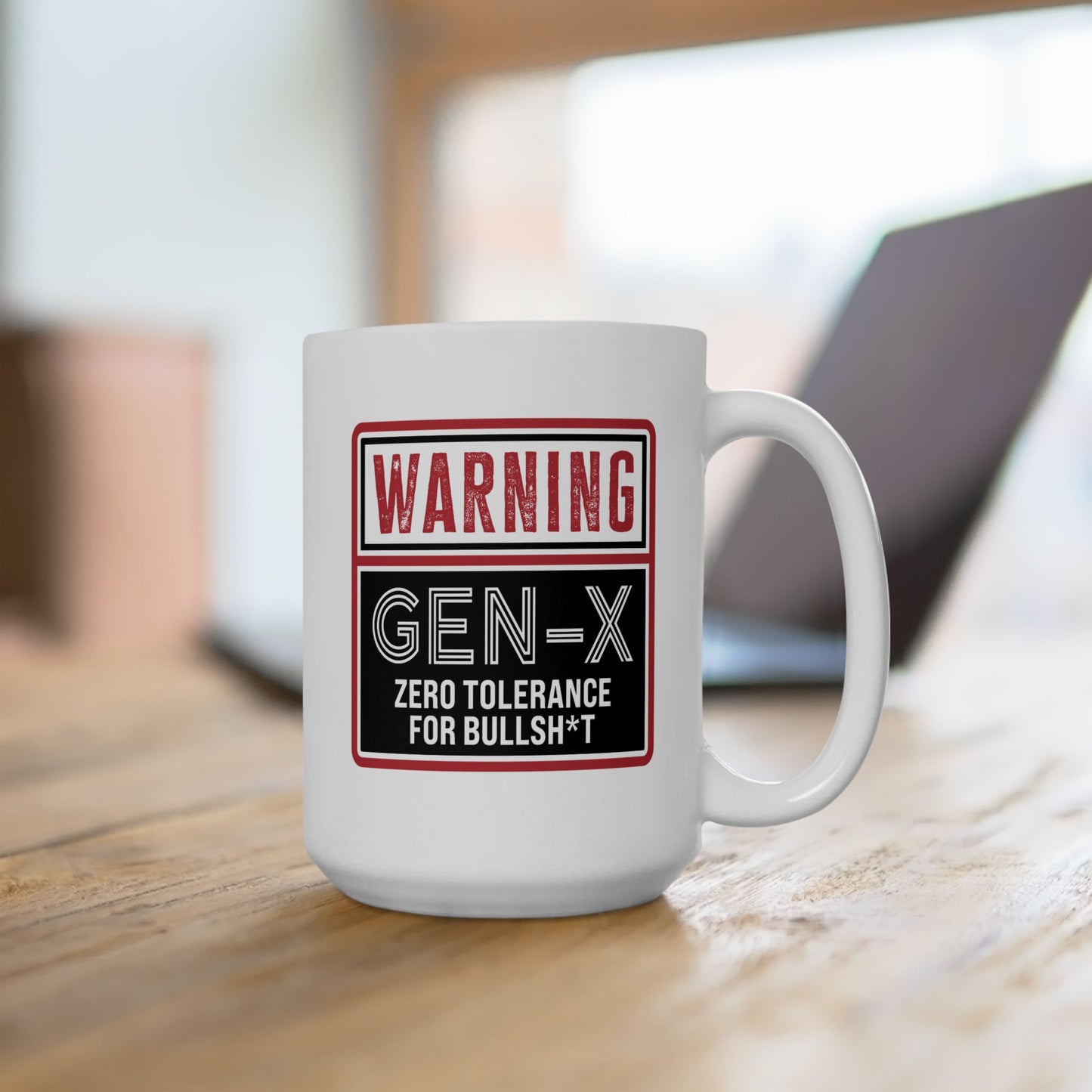 Humor Mug - Warning Gen-X
