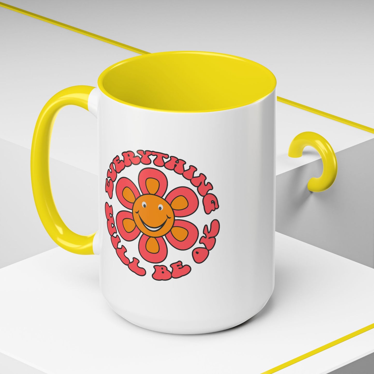 Wellness Mug - Everything Will Be Ok Flower