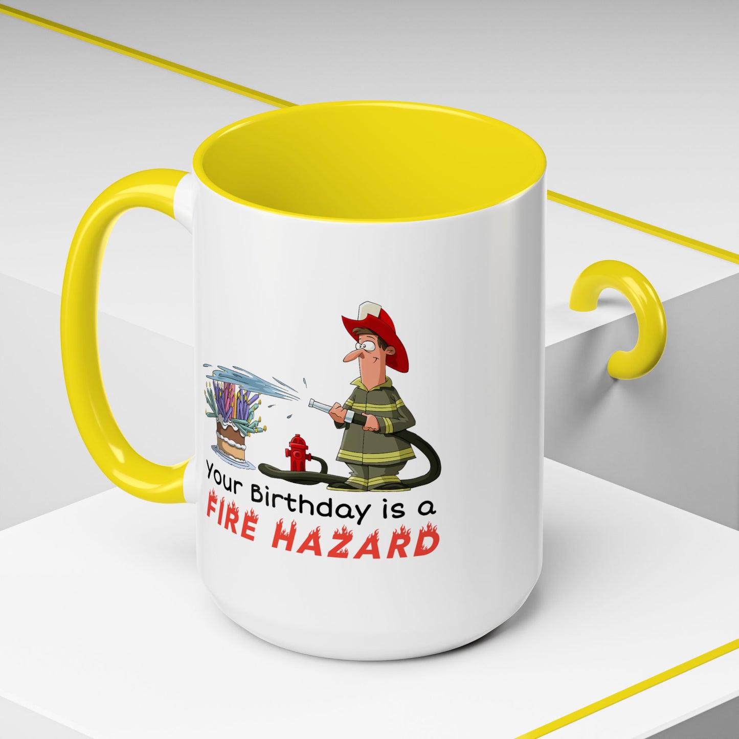 Birthday Mug - Fire Hazard