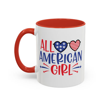 4th of July Mug - All American Girl