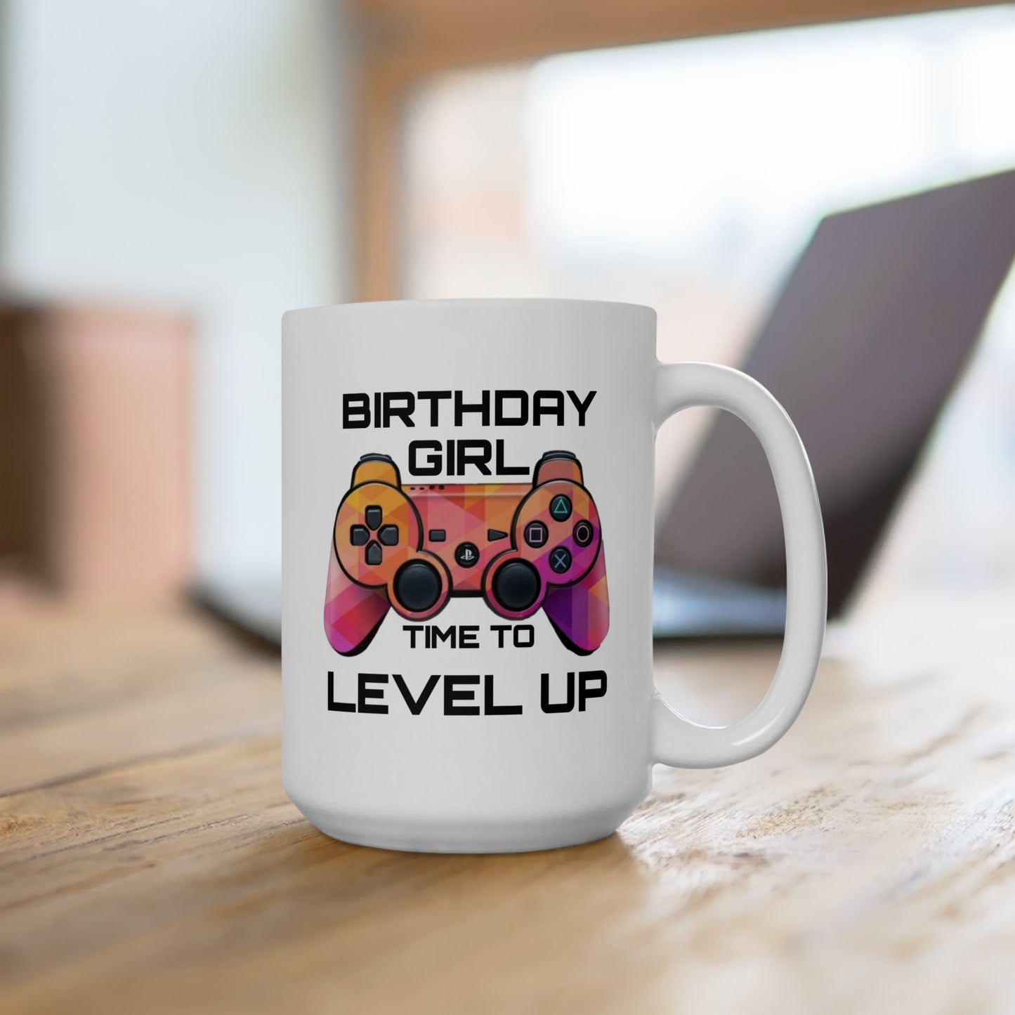 Birthday Mug - Birthday Girl Time to Level Up
