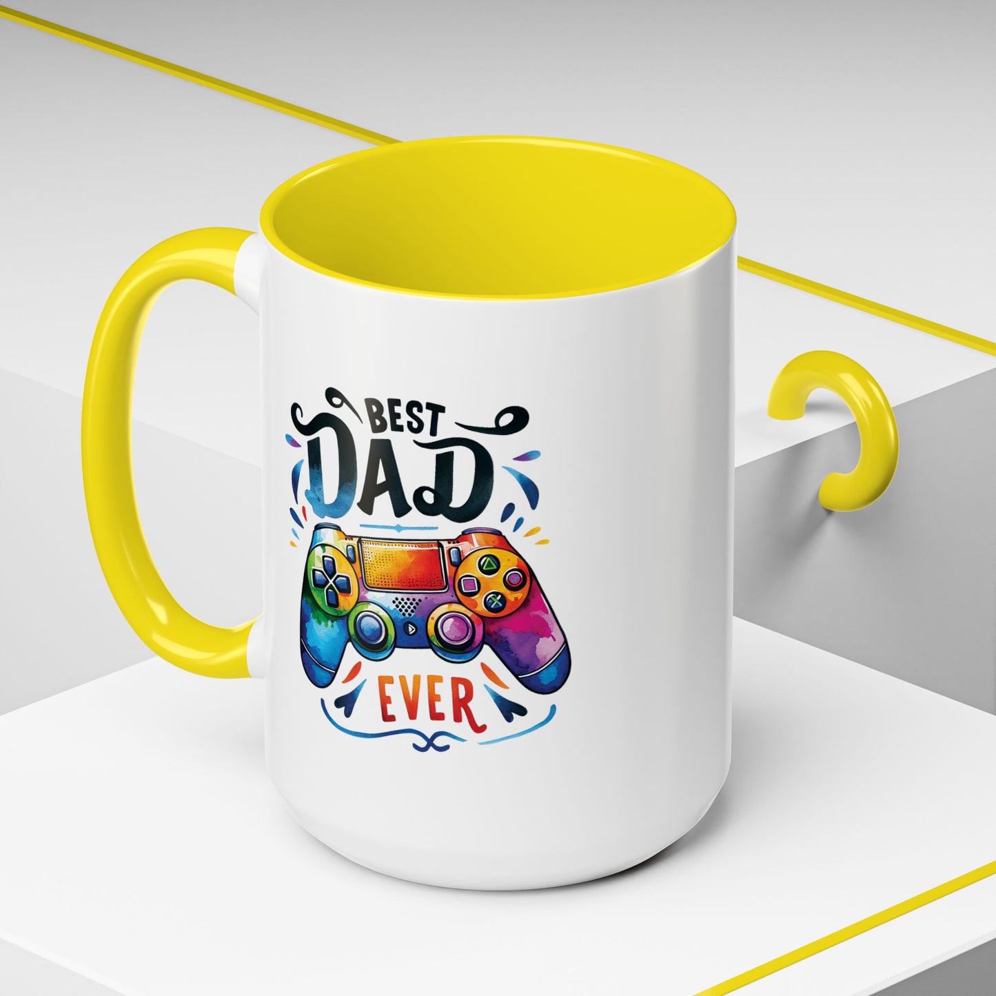 Father's Day Mug - Best Dad Ever Gamer