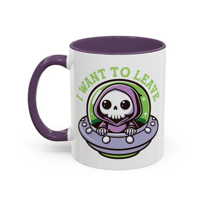 Alien Mug - I Want To Leave