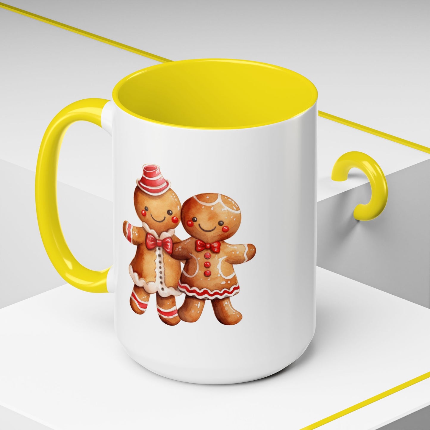 Christmas Mug - Gingerbread Man Boy & Girl
