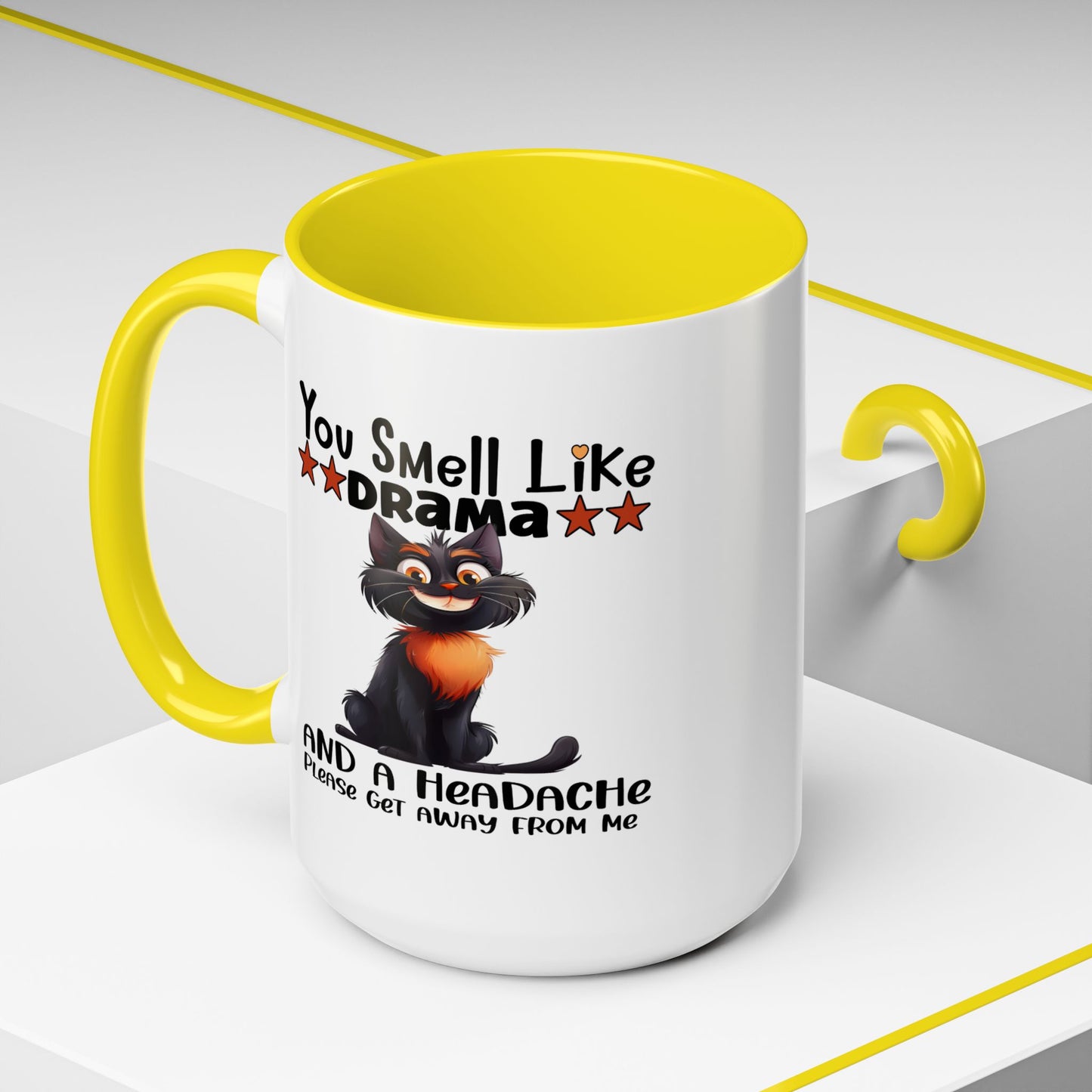 Humor Mug - You Smell Like Drama