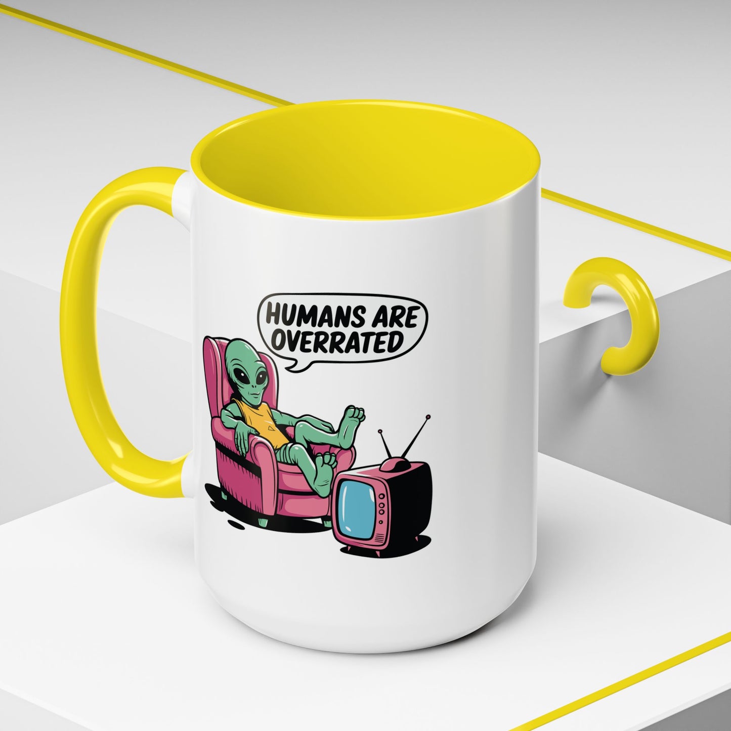 Alien Mug - Humans Are Overrated