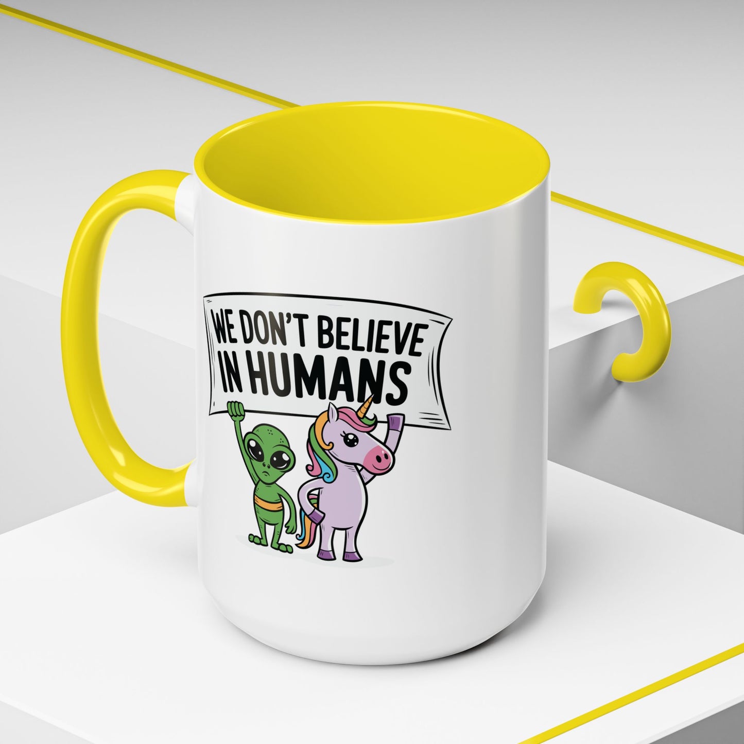Alien Mug - We Don't Believe