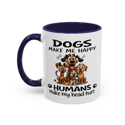 Animal Mug - Dogs Make Me Happy