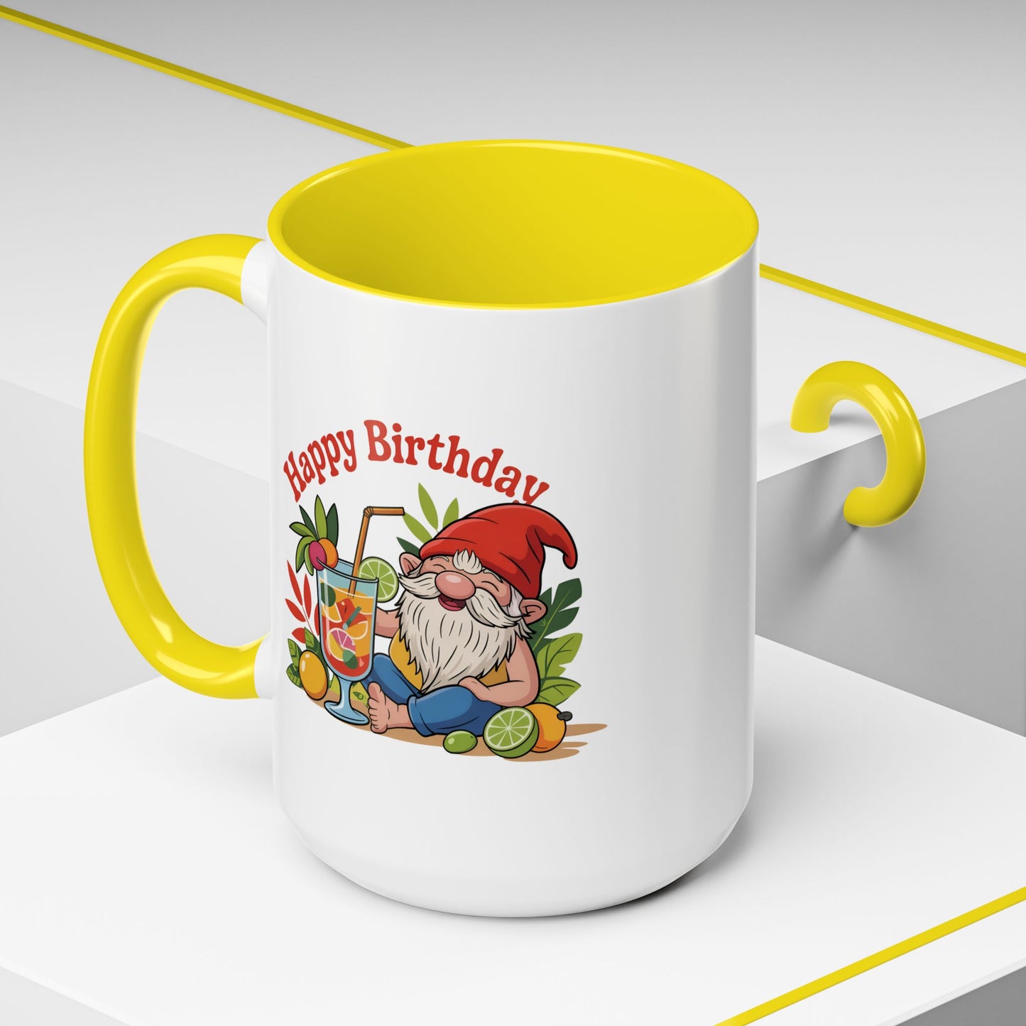 Birthday Mug - Island Gnome