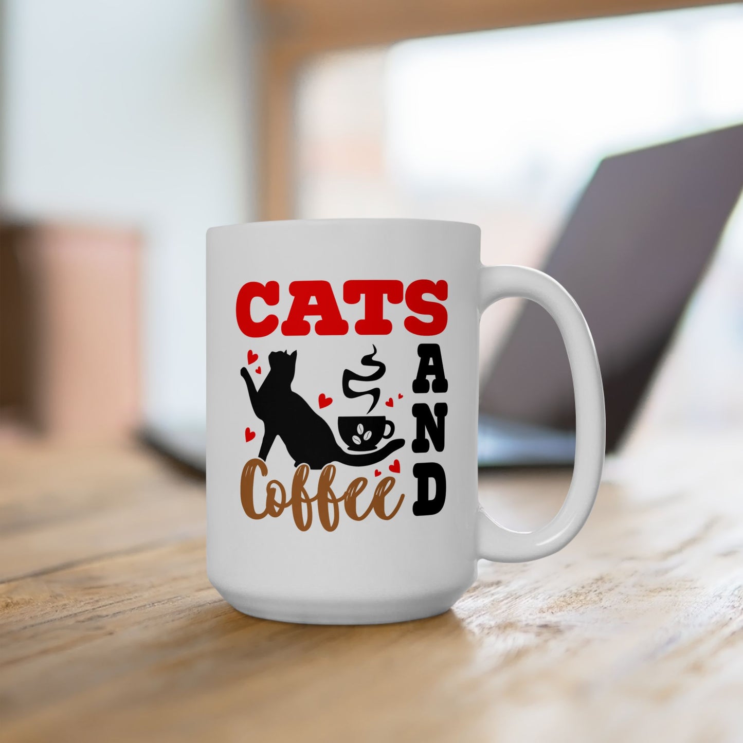 Animal Mug - Cats and Coffee
