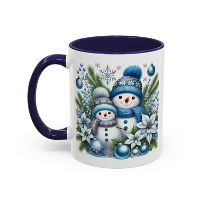 Christmas Mug - Blue Snowman Child