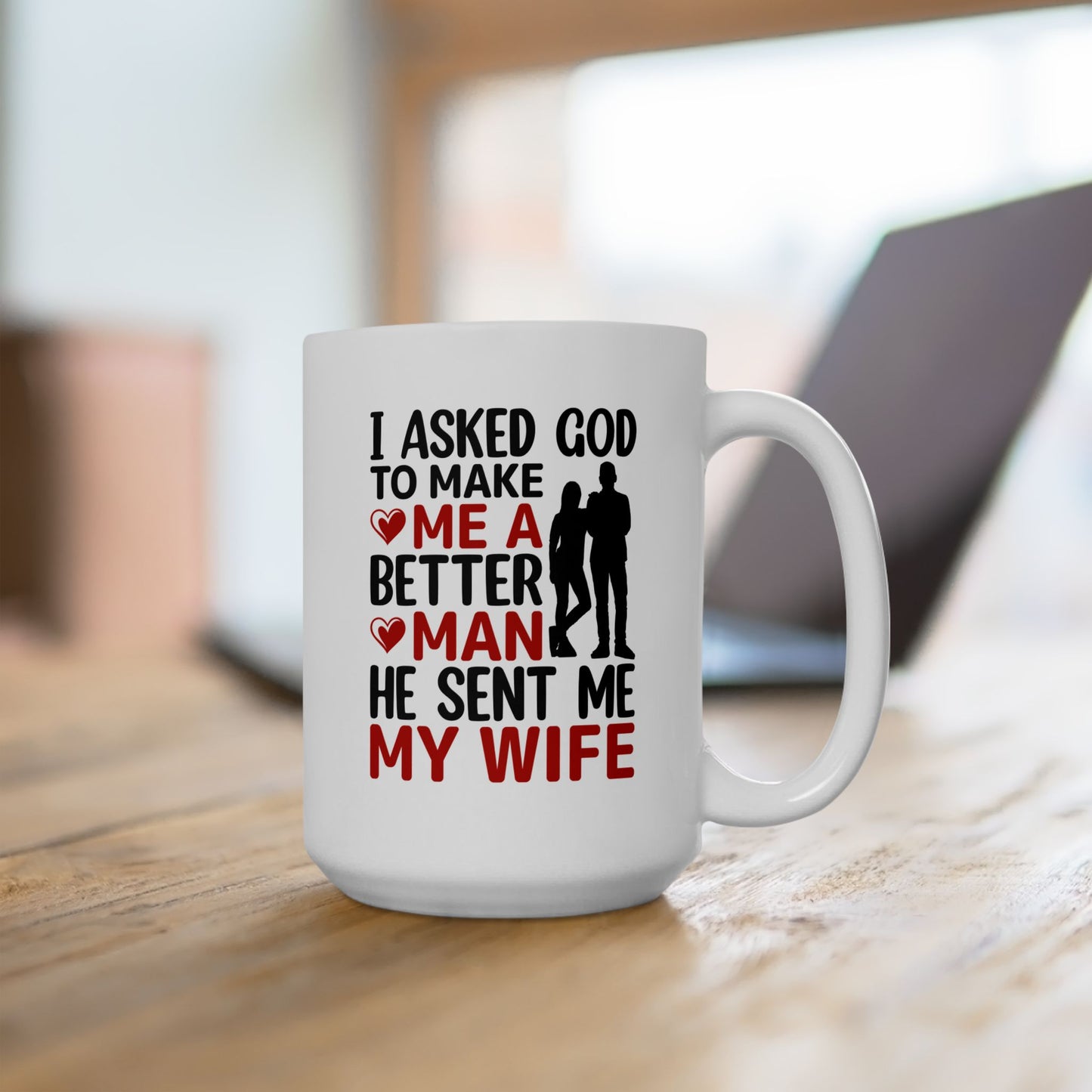 Religious Mug - I Asked God