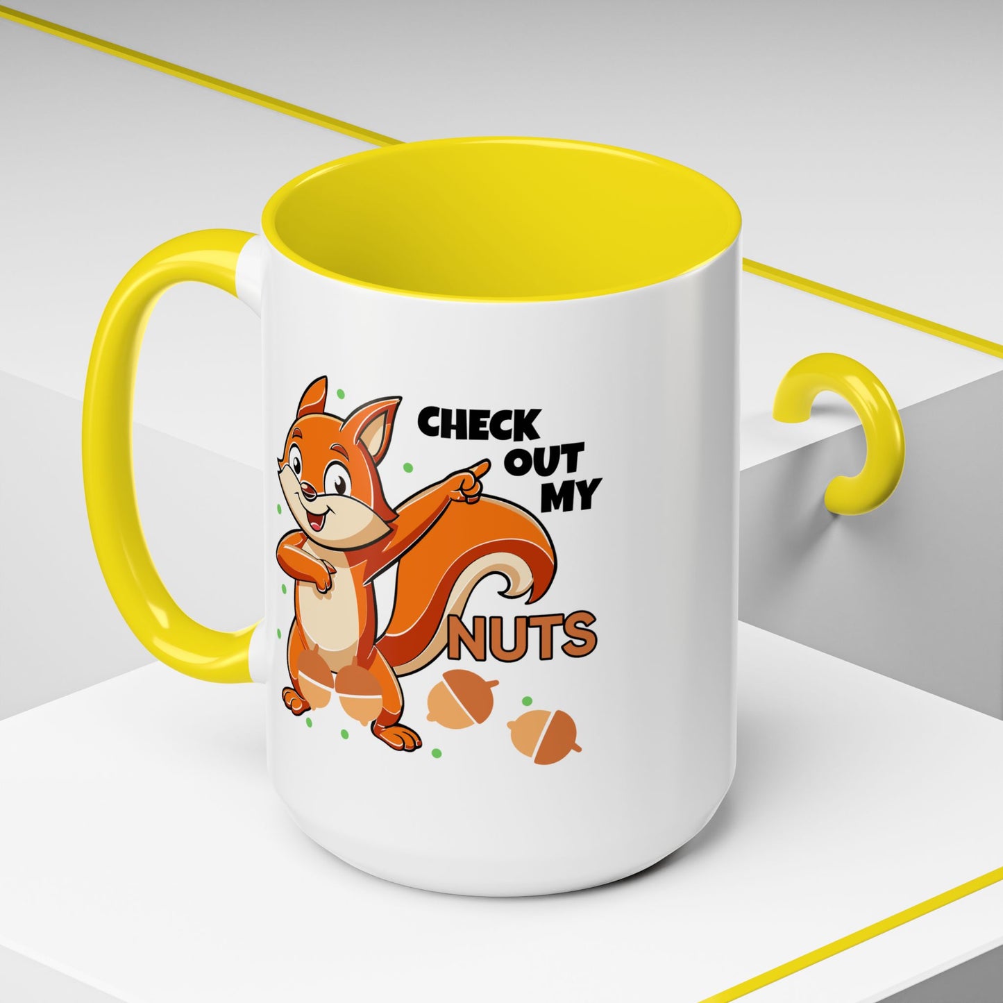 Humor Mug - Check Out My Nuts