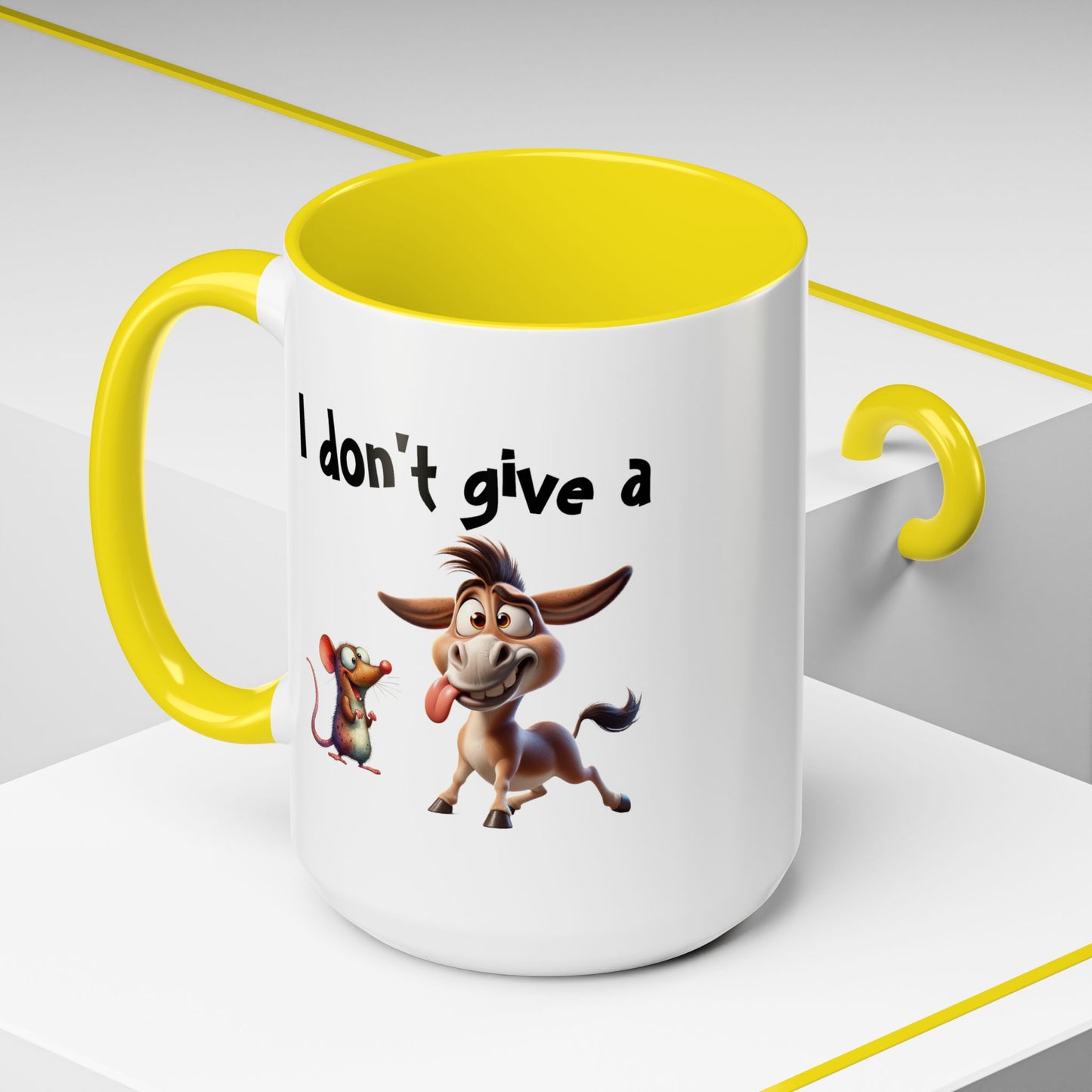 Humor Mug - I Don't Give a Rats Ass