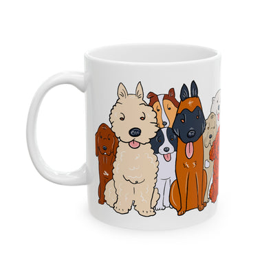 Animal Mug - Animated Dog Wrap