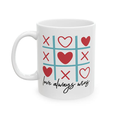 Anniversary Mug - Love Always Wins