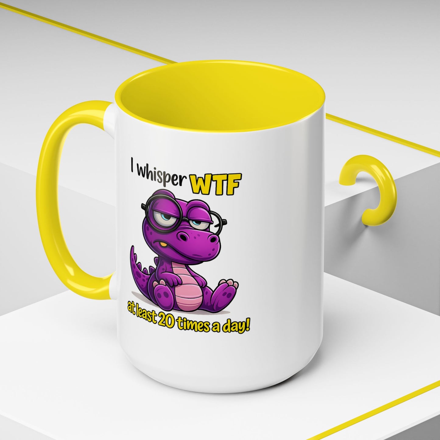 Humor Mug - I Whisper WTF