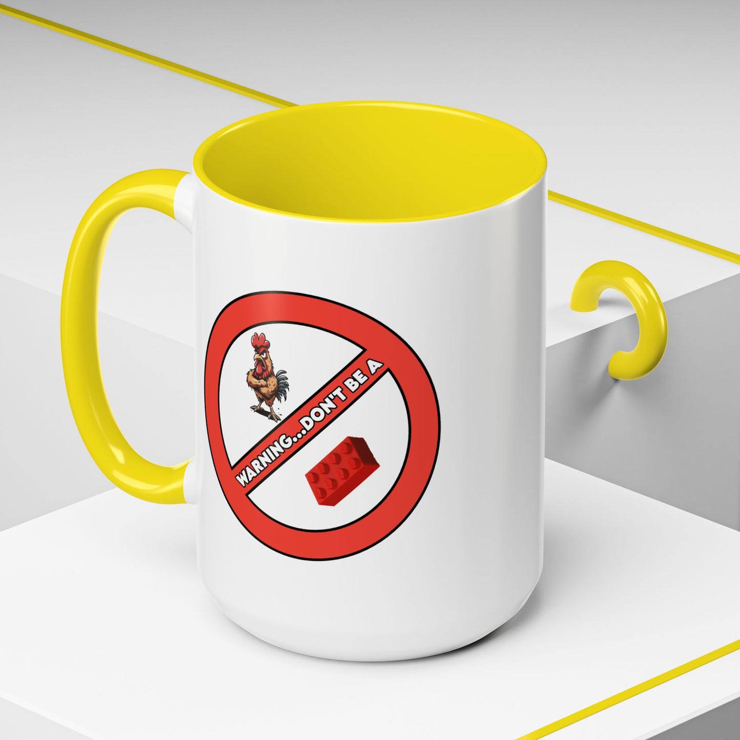 Adult Mug - Warning Don't Be A Cock Blocker