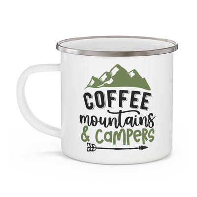 Adventure Mug - Coffee Mountains & Campers