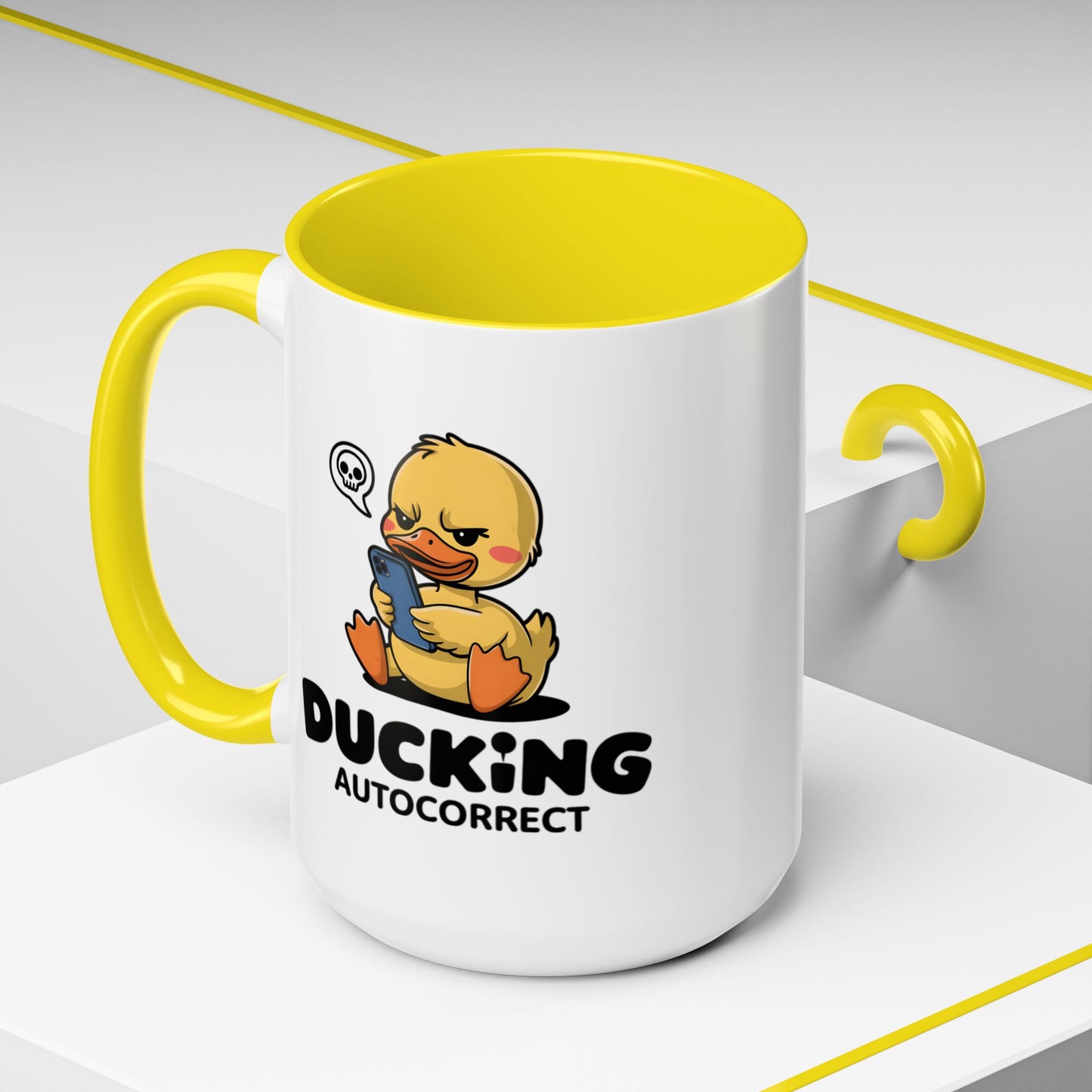 Adult Mug - Ducking Autocorrect