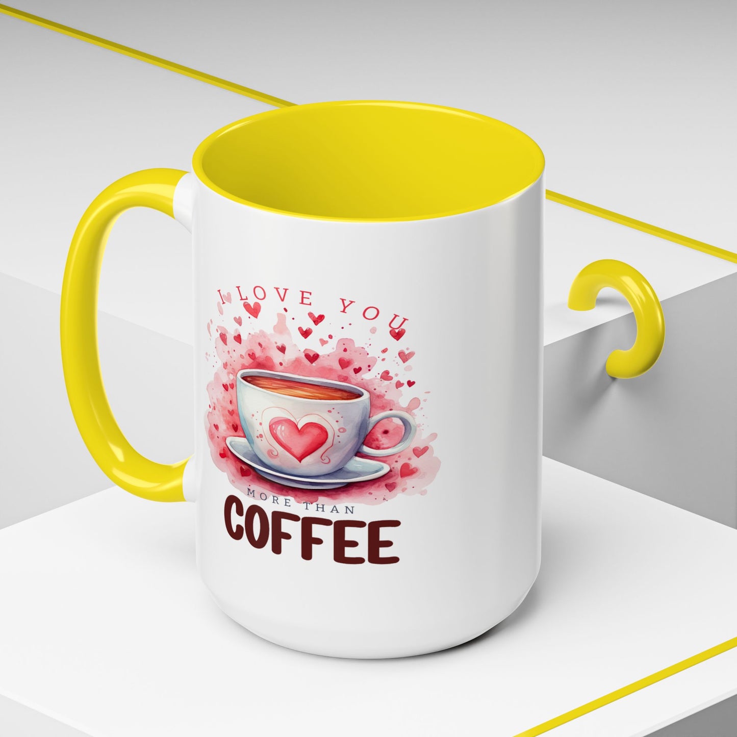 Anniversary Mug - I Love You More Than Coffee